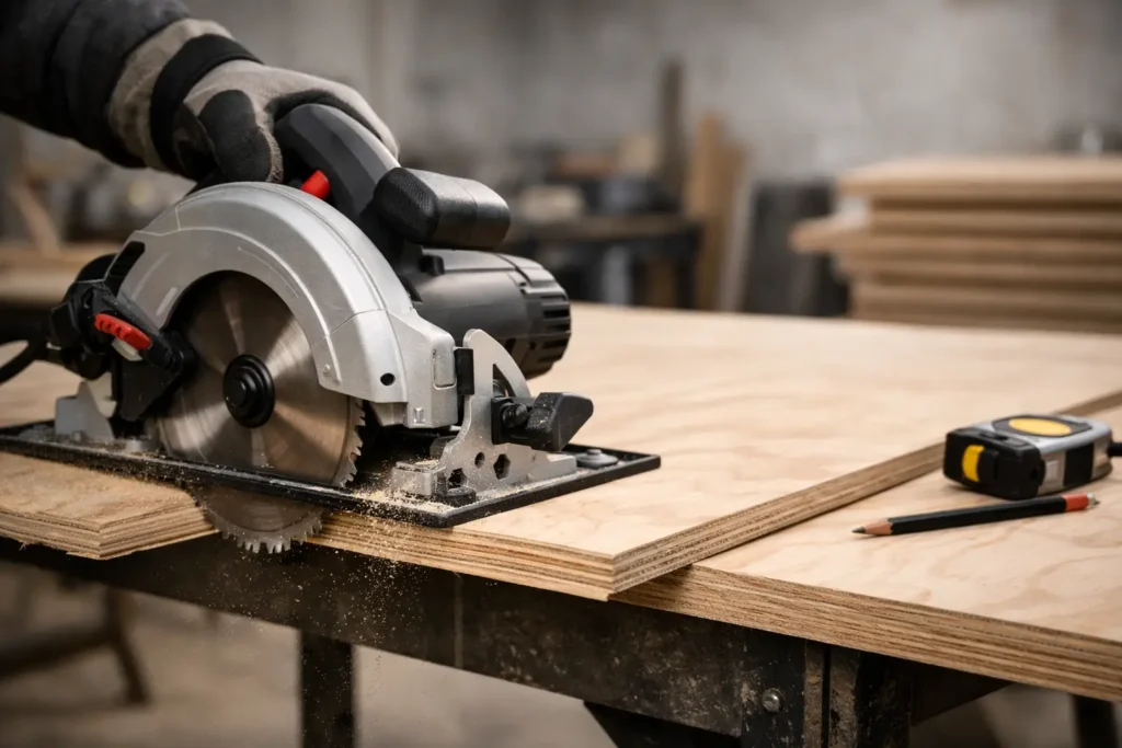 Choose a Circular Saw for Cutting Plywood