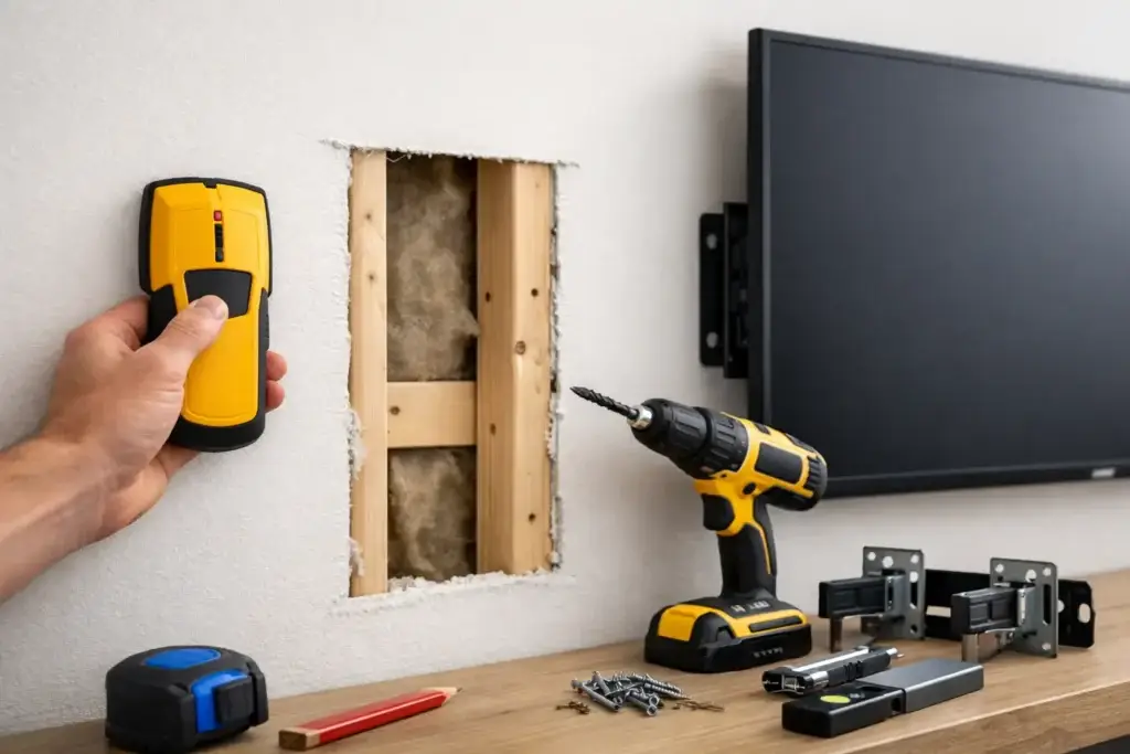 Wall Stud Detection for Secure, Accurate Mounting
